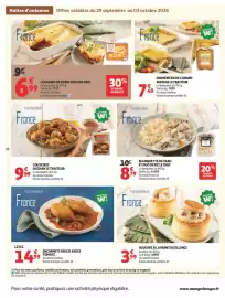 Catalogue Auchan | Halles d'automne hypers page 14: AUCHAN LE TRAITEUR COUSCOUS €9,99, MAISONTINO Lasagnes de boeuf €6,99