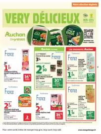 Catalogue Auchan | Halles d'automne hypers page 25: LA VIE SANDWICH VÉGÉTAL €1,97, LA VIE Bacon végétal fumé €2,20