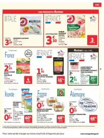 Catalogue Auchan | Halles d'automne hypers page 27: Les Ch'ti'tes Tranches Pavé au Poivre €1,50, Auchan Mozzarella €3,69