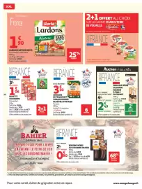 Catalogue Auchan | Halles d'automne hypers page 28: Herta Lardons Nature €1,90, Stoeffler Saucisse de Francfort €3,30