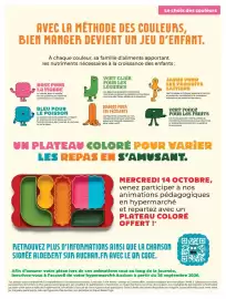 Catalogue Auchan | Halles d'automne hypers page 3: Le choix des couleurs AVEC LA MÉTHODE DES COULEURS, BIEN MANGER DEVIENT