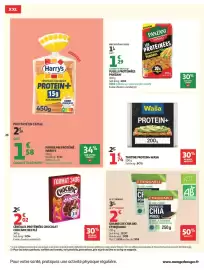 Catalogue Auchan | Halles d'automne hypers page 30: WASA TARTINE PROTEIN+ €1,74, PANZANI Fusilli Protéinées €1,29
