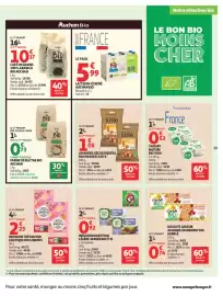 Catalogue Auchan | Halles d'automne hypers page 31: Auchan Café en grains 100% Arabica Bio €10,17