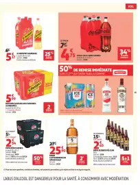 Catalogue Auchan | Halles d'automne hypers page 37: Schweppes Boisson gazeuse aux agrumes €5,99, Coca-Cola Sans Sucres €4,75