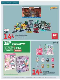 Catalogue Auchan | Halles d'automne hypers page 46: MARVEL SPIDER-MAN €14,99, YUYU'S STITCH €14,99