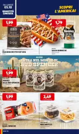 Volantino ALDI settimana 41 Pagina 12: American bagel brioche €1,99, Fagioli alla Bud Spencer €1,99