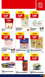Volantino ALDI settimana 41 Pagina 21: Almare Seafood Salmone Norvegese €3,99, Bonlà Stracchino cremoso €1,89