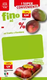 Volantino ALDI settimana 41 Pagina 4: Mele Sweetango €1,19, Mango €0,99