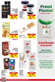 Volantino Despar Pagina 15: I frutteti di Oswald gusti speciali assortiti Zuegg €2,19, Nastrine Mulino Bianco €1,79
