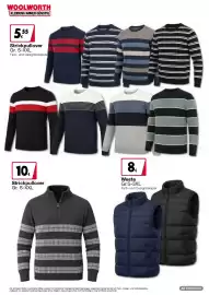 Woolworth Prospekt Seite 10: Herren Weste €8,00, Herren Strickpullover €5,55