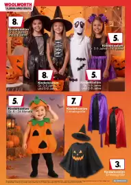 Woolworth Prospekt Seite 18: Halloween-Kinderkostüm €8,00