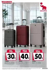 Woolworth Prospekt Seite 28: Oiwas Koffer €30,00