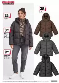 Woolworth Prospekt Seite 6: Damen Jacken €25,00, Damen Rollkragenshirt €3,50