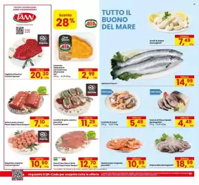 Volantino Eurospar Pagina 11: Trancio di Pesce Spada decongelato €4,49