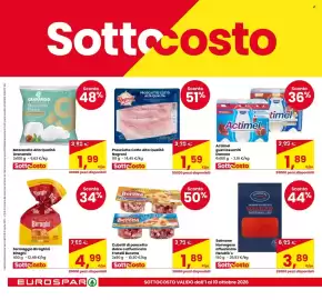 Volantino Eurospar Pagina 2: Prosciutto Cotto Alta Qualità Negroni €1,59