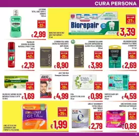 Volantino A&O Pagina 13: Pampers Baby-dry salviette €4,59, Lines intervallo & go Fresh €0,89