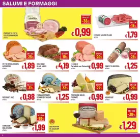 Volantino A&O Pagina 6: Formaggio Monte Veronese d'Allevo €1,25, Provolone dolce/piccante €0,99