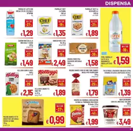 Volantino A&O Pagina 9: Parmalat Chef La Panna €1,35, Mulino Bianco Cuor di Pane €1,79