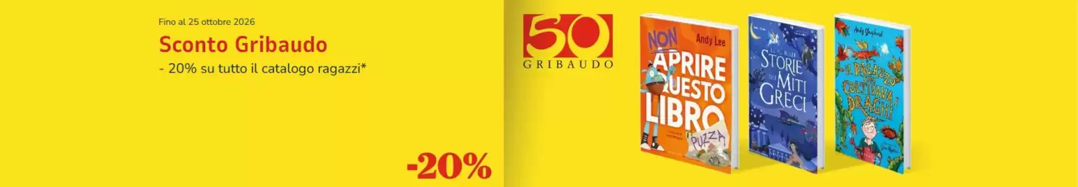 Volantino Mondadori Pagina 1