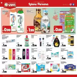 Volantino Supermercati Vinci Pagina 10: Sapone in Crema ELODERMA €1,39, Carta igienica Rotoloni Regina €3,39