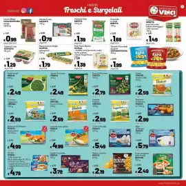 Volantino Supermercati Vinci Pagina 5: Würstel di suino Galbani €0,79, Ravioli Funghi Porcini Divella €1,39