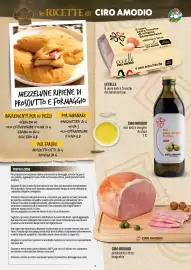 Volantino Ciro Amodio Pagina 6: le RICETTE di CIRO AMODIO 3 eccelle CIRO AMODIO 6 uova extra fresche di origine Beneventana