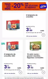 Catalogue Picard page 27: Picard Beignets de crevette €3,60, Picard mini-nems €3,43