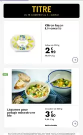 Catalogue Picard page 8: Picard Citron façon Limoncello €2,99, Légumes pour potage minestrone bio €3,50