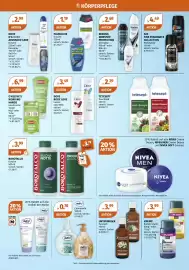 Müller Flugblatt woche 40 Seite 6: Rexona Nonstop Protection €2,69, Aveo Med