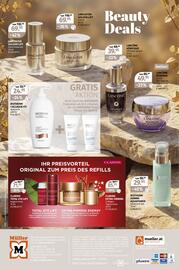 Müller Flugblatt Seite 14: Lancaster Golden Lift €69,95, Biotherm Collagen Fit Bodymilk €24,95