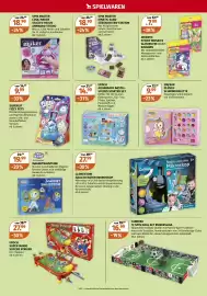 Müller Flugblatt woche 40 Seite 6: Magnetbausteine €19,99, Silverlit Fizzy Pets €9,99