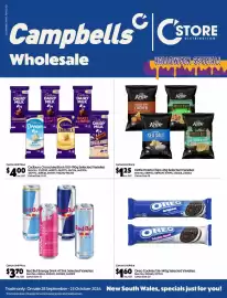 C-Store Distribution catalogue Page 1: Cadbury Chocolate Block Selected Varieties €4,00
