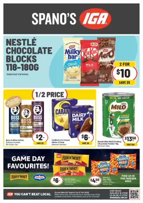 IGA catalogue (valid until 6-10)