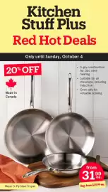 Kitchen Stuff Plus flyer week 40 Page 1