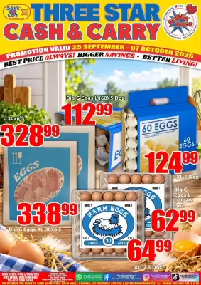 Three Star Cash and Carry catalogue (valid until 7-10)