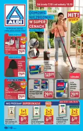 ALDI gazetka Strona 1: Vileda Nakładka zapasowa do mopa €29,99, Nakładka zapasowa do mopa H2pro ONE €29,99