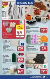 ALDI gazetka Strona 13: HOME CREATION Koc €19,99, Ręczniki kuchenne, 3 szt. €5,99