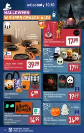 ALDI gazetka Strona 14: „Latające” świece z róźdzką €39,99, Akcesoria Halloween €4,99
