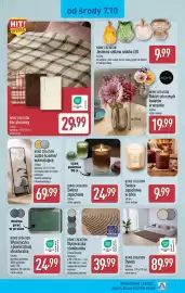 ALDI gazetka Strona 5: Koc pluszowy Home Creation €29,99, Wycieraczka strukturalna €39,99