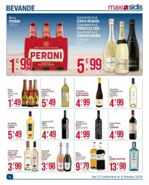 Volantino Maxi Sidis settimana 40 Pagina 11: Spumante Prosecco Treviso DOC, Rosè DOC Cà Val €3,98