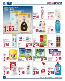 Volantino Maxi Sidis settimana 40 Pagina 14: Carta igienica VéGé €0,75