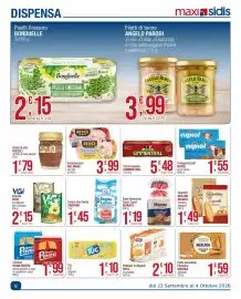 Volantino Maxi Sidis settimana 40 Pagina 6: Pane American Texas Toast Morato €1,19