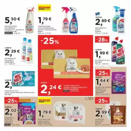 Volantino Orvea Pagina 31: Fagottini ripieni per gatti 1+ con tonno Whiskas €1,64, Detergente gel WC Net €1,99