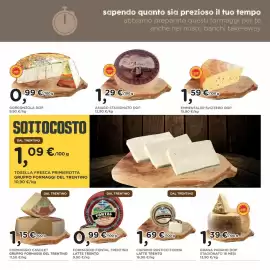 Volantino Orvea Pagina 5: Formaggio Casolet Gruppo Formaggi del Trentino €1,15, Formaggio Fontal Trentino Latte Trento €0,99