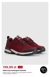 4F gazetka tydzień 40 Strona 2: Niskie buty trekkingowe damskie €199,99