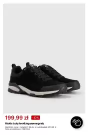 4F gazetka tydzień 40 Strona 3: Niskie buty trekkingowe męskie 4F €199,99