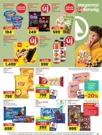 Spar akciós újság hét 40 Oldal 13: Lay's chips €799,00, Tibi csokoládé €399,00
