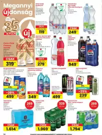 Spar akciós újság hét 40 Oldal 14: Dreher gold sörpack €1.969,00, Theodora calcia plus szénsavas üdítőital €349,00
