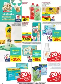 Spar akciós újság hét 40 Oldal 18: Lactacyd termék, O.B. tampon