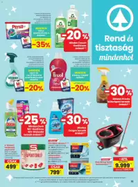 Spar akciós újság hét 40 Oldal 19: Vileda pro clean szivacs €799,00, Sanytol tisztítószer és mosószeradalék